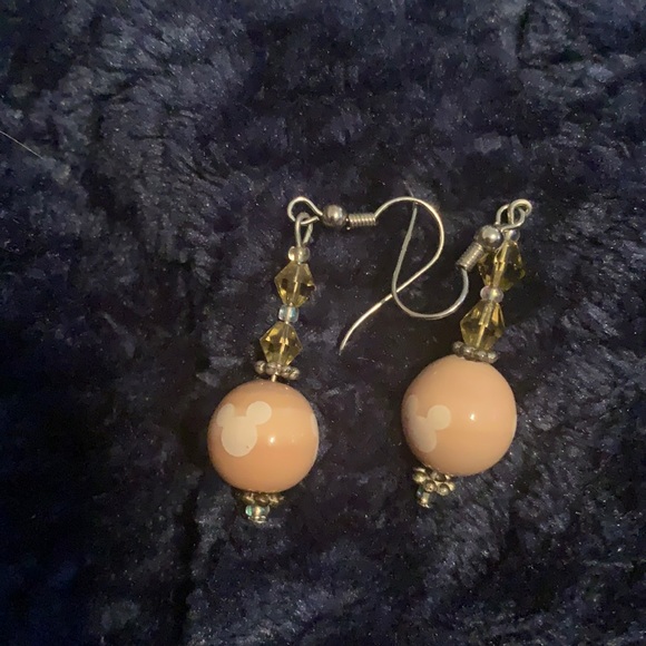 Disney Jewelry - Tan Disney earrings